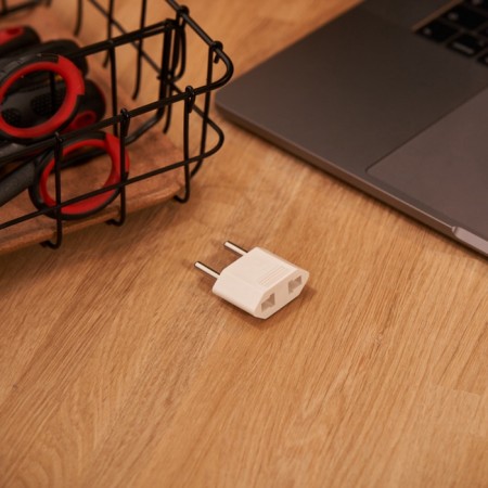 Network adapter flat "Tefal" White 1pc (blister f) rexant-1