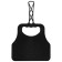 Fan for barbecue, black color