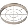 The chimney element Stout SCA-0080-010003, a grate for an air supply pipe, DN80