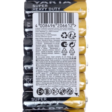 Salt battery Varta Superlife, AA, R6-8S, 1.5V, Spike, 8 pcs.-1