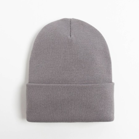 Hat for a boy, gray color, size 53-55