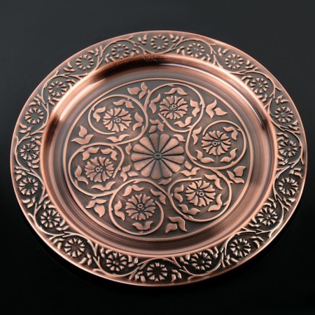 The tray "Sultan. Bronze ", d = 34 cm, bronze color