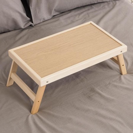 Folding breakfast table, 50 × 30cm, color sonoma walnut color-2