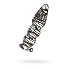 Анальная пробка Sexus Glass, стекло, прозрачная, 13,5 см, d=3,5 см