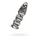 Sexus Glass anal plug, glass, transparent, 13.5 cm, d = 3.5 cm