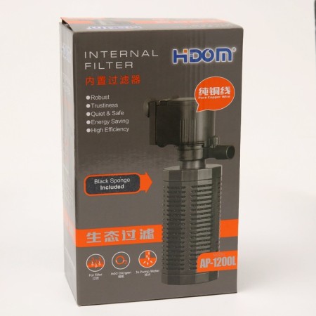 Internal filter Hidom AP-1200L, 800 l/h, 13 watts-5