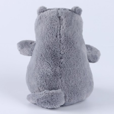 Soft toy "cat", 23 cm, gray color-2