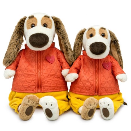 Soft toy "Bartolome", in a glassy jacket and pants, 27 cm-4