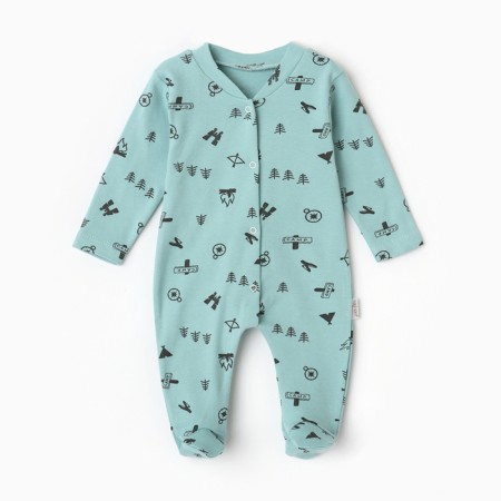 Combiason children, green color, height 56 ​​cm