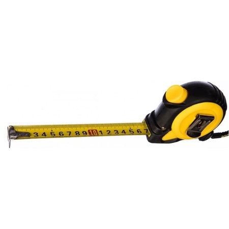 Roulette Encor "Nautilus" 10167, rubberized plastic, steel tape, 7.5 m x 25 mm