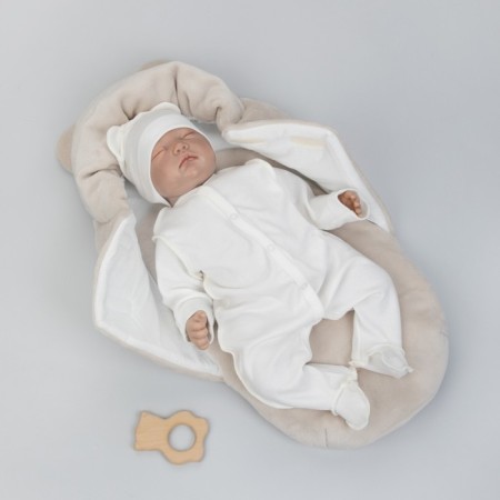 Kinderlitto Pushstik Bear, 3 subjects, height 50-56 cm, beige color, beige-5