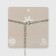 The pendant "Snowflake" let it is, the color is white in silver, 35 cm