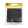 Capes on the passage Tot Matte Glass, 10 a, 1 cl., Hidden, glass, black