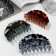 Hair crab "Leopard print" wave, 10 cm, mix