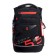 School backpack, 40 x 25 x 22 cm, Grizzly, ergonomic back, laptop department, black/red