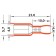 STETERY STEETER INDECTION OF 4 mm 1.5-2.5 mm² (RSHI-M 2.5-4/Rushi 2-5-4) Blue Rexant 1080