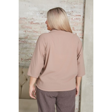 Female jumper, size 54, beige color-4