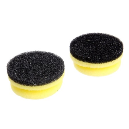 Household sponge for delicate surfaces "Lux", 8.5 × 4 cm, 2 pcs