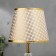 Table lamp 16227/1GD E27 40W gold 21x21x34.5 cm Risalux