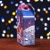 Gift box "Fantasy" in purple 11.1 x 5.8 x 20.5 cm
