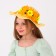 Carnival hat "Autumn bouquet", yellow, p. 52–54 cm