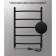 Electric towel Indigo ARC, 600x500 mm, hidden installation, black