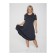 Women's dress, size 58, dark blue color
