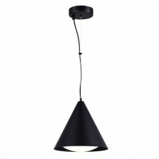 Suspension lamp ST LUCE. SL6501.403.01. Tressor. 1x7 W, LED, 3000K, 595 LM, 25x25x22 cm, black color