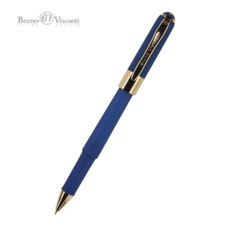 Ballic handle, 0.5 mm, BrunovisConti Monaco, blue rod, Soft Touch Dark Blue, in case-2