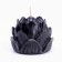 Figure candle "Lotus", 6x4.5 cm, black