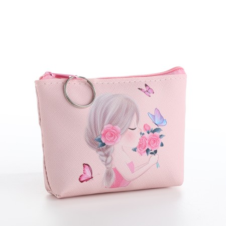 Children's wallet with a zipper, color mix-2