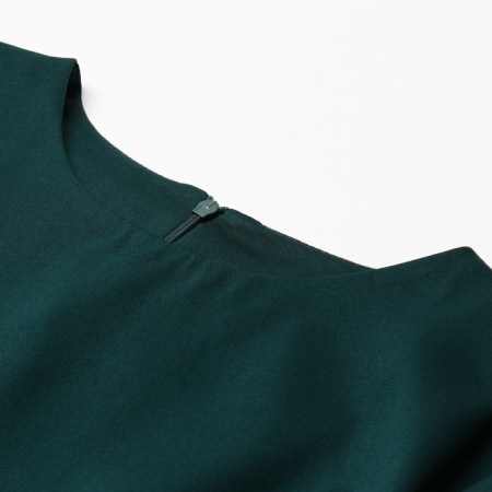 Women's dress Minaku: Silk pleasure color green, rr 44-9