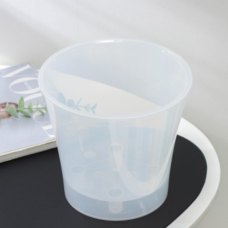 Kashpo for flowers with the insert "Art", 3.5 l, the color is transparent-1
