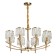 Ilvita chandelier, size 75x95x75 cm, 480W 8xe14 IP 20