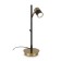 Desktop lamp 35W, 1xGU10, 44.5x15 cm, black