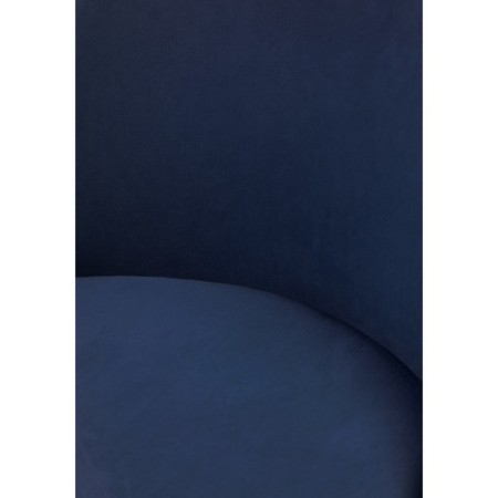 Harmar jama metal/velor, black/blue 46x53x90 cm-6