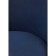 Harmar jama metal/velor, black/blue 46x53x90 cm