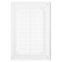 Ventilation grate Zein Lux LP206, 206 x 300 mm, with a grid, detachable