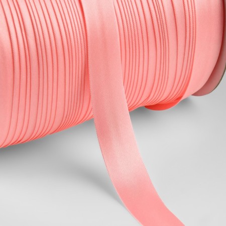 Stroke, satin, 15 mm × 132 ± 1 m, pale pink color No. 9105-1
