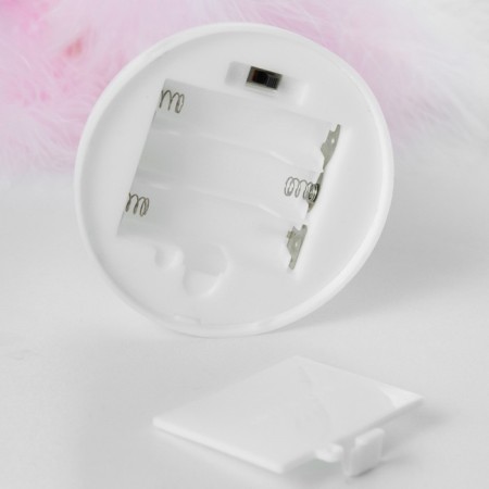 Nightlight "Tenderness" LED 3W from AA batteries Pink 27x27x30 cm Risalux-5