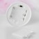 Nightlight "Tenderness" LED 3W from AA batteries Pink 27x27x30 cm Risalux