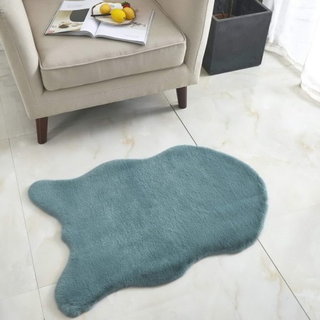 Plush mat Sofi de Marko, size 80x120 cm, green color