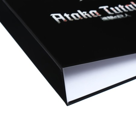 Folder on 2 rings A5 "Attack of Titanov_Season 1-3", hard cover, glossy lamination-2