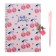 Notebook with a pen and a lock A5, a gift box, 45 sheets, in a ruler, on a crest, mix