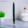 Candles twisted, 2.3x 24.5 cm, 5 hours, 50 g, multi -colored