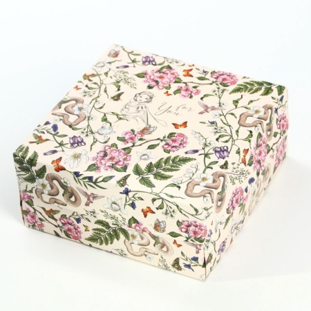 Folding gift box with 3D For You, Princesses, 15x15x7 cm-5