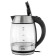 Electric kettle JVC JK-KE1707, glass, 2200 watts, 1.7 l, black