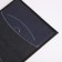 Cover for passport, black color