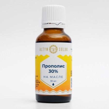 Propolis 30% in oil, 30 ml