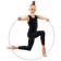 Hoop for rhythmic gymnastics Grace Dance, professional, d = 90 cm, white color